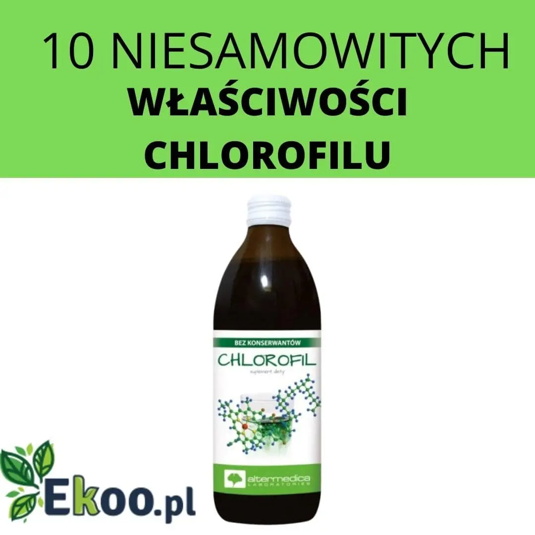 10 niesamowitych właściwości chlorofilu