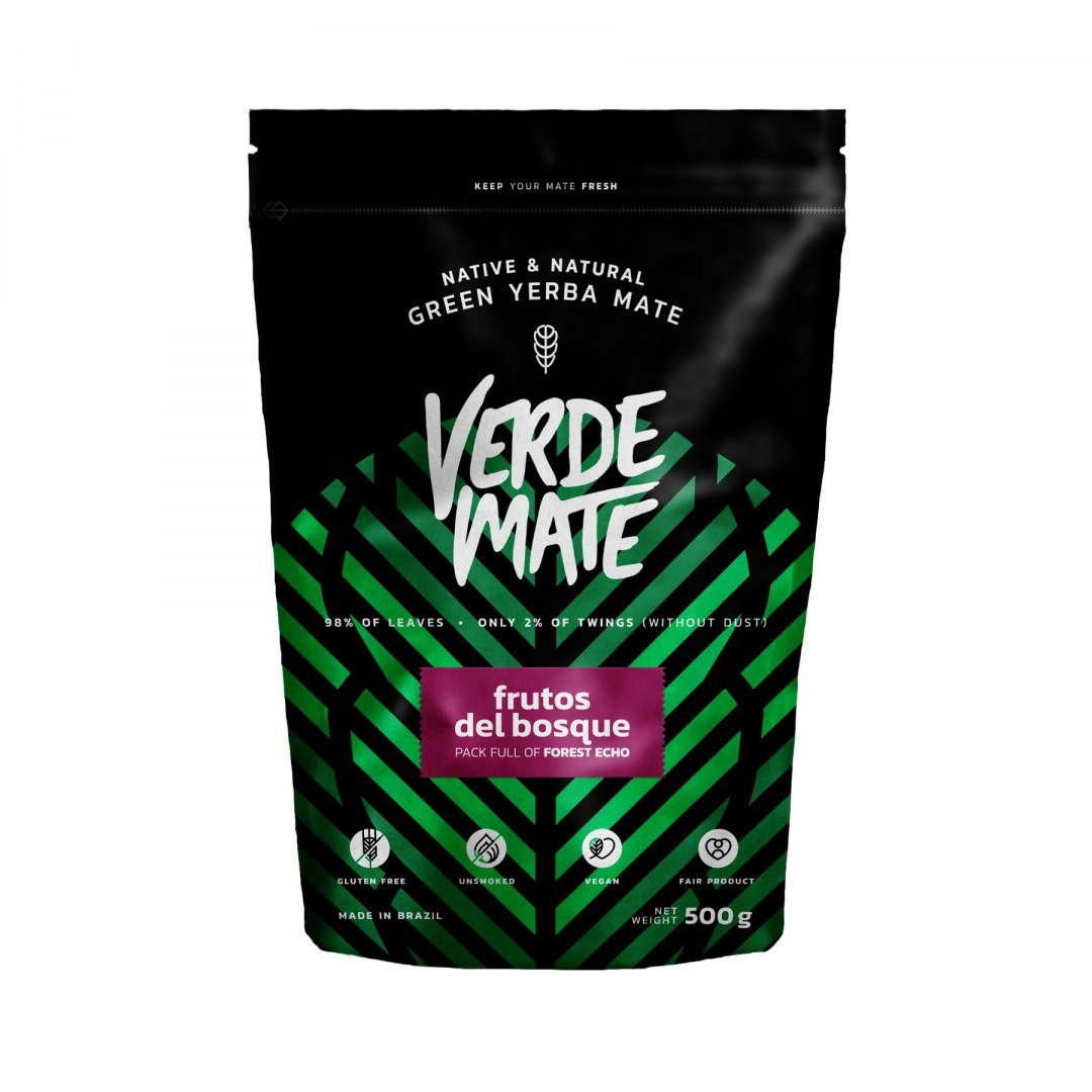 Yerba Mate Verde Mate Green Frutos del Bosque 0,5kg
