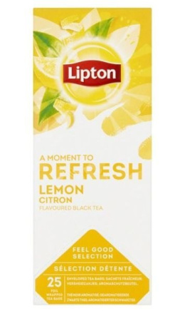 Czarna Herbata Lipton Classic Lemon 25 kopert