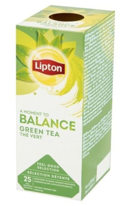 Zielona herbata Lipton Green Tea 25 kopert