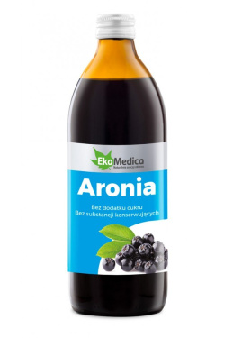 Aronia 0,5l EkaMedica 100% Bez Cukru
