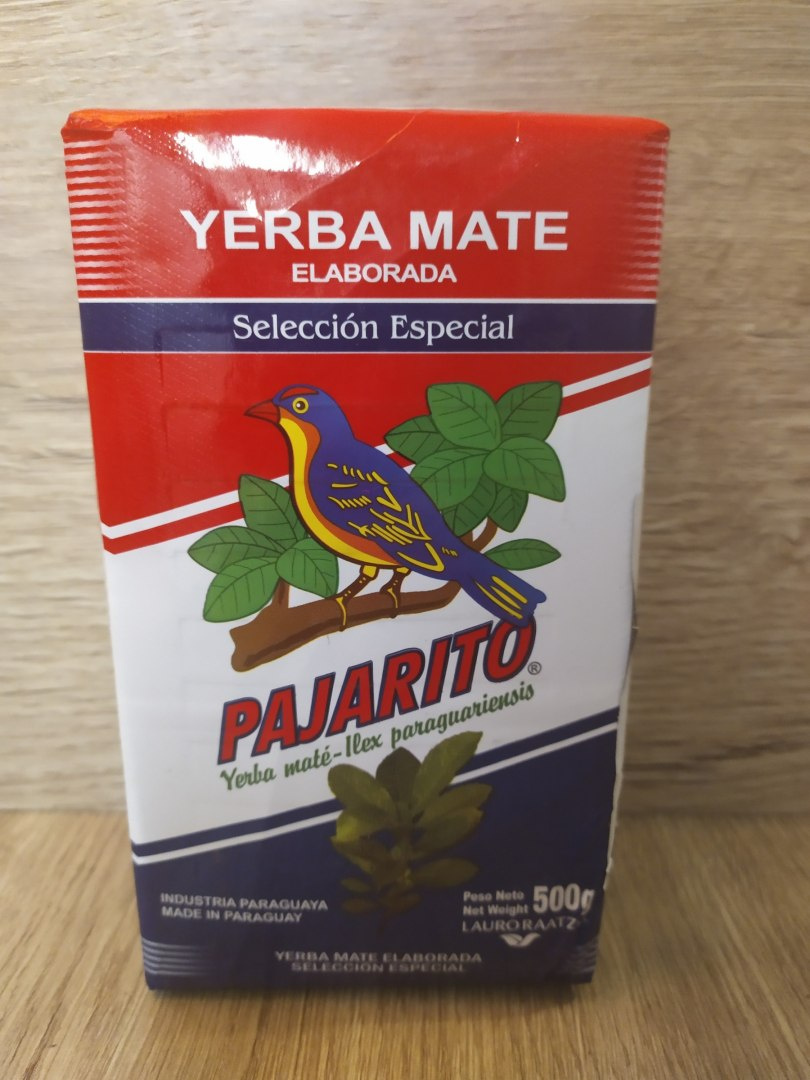 Yerba Mate Pajarito Elaborada Con Palo Tradicional 0,5kg
