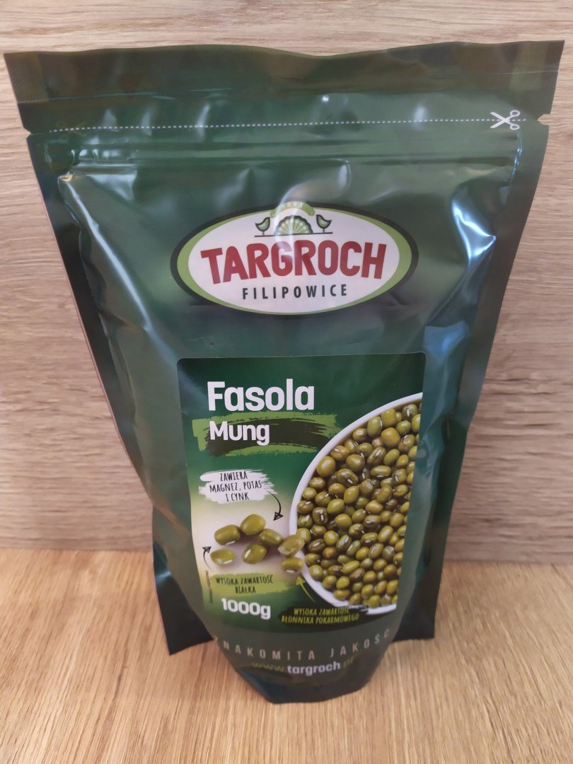 Fasola Mung 1kg Targroch Naturalne