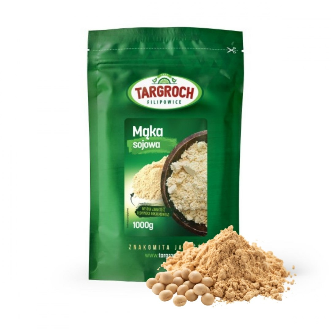 Mąka sojowa 1 kg Targroch