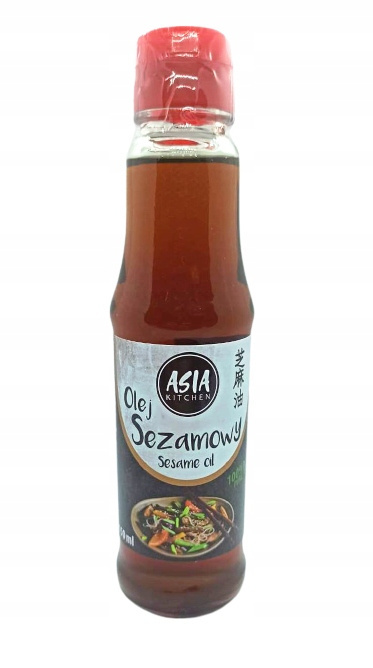 Olej Sezamowy do Sushi 150ml 100% Asia Kitchen