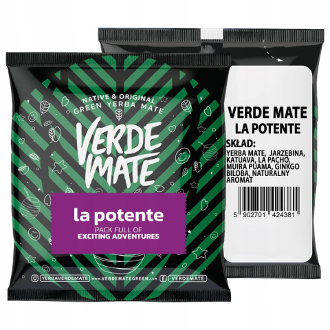 Yerba Verde Mate Green La Potente 50g Próbka