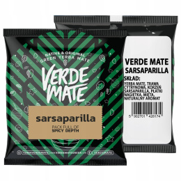 Yerba Verde Mate Sarsaparilla 50g Próbka