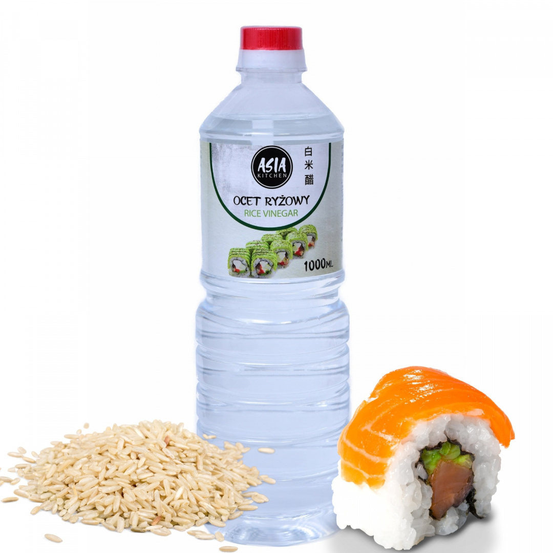 Ocet Ryżowy do Sushi 1l 1000ml  Biały Asia Kitchen
