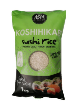 Ryż do Sushi Koshihikari 1kg Premium Sushi Rice