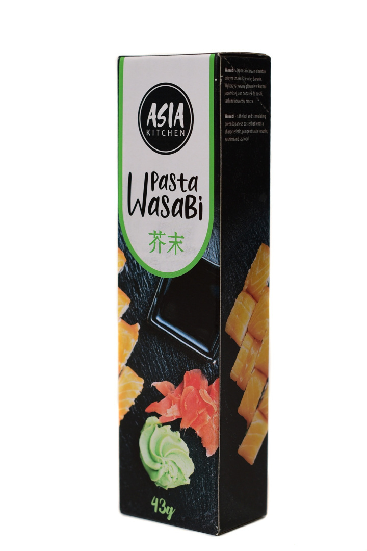 Pasta Wasabi w Tubce 43g Chrzan Japoński Do Sushi