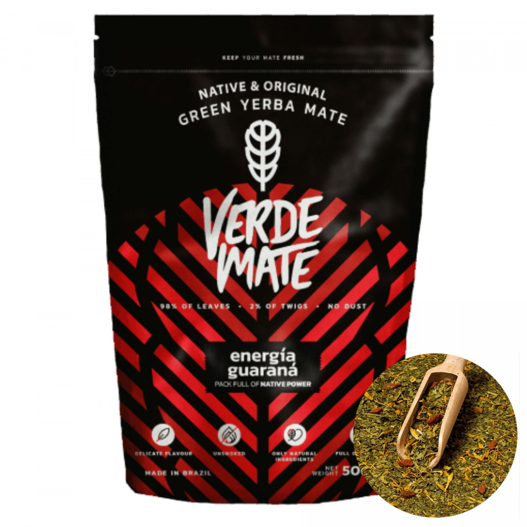 Yerba Mate Verde Mate Green Energia Guarana 0,5kg