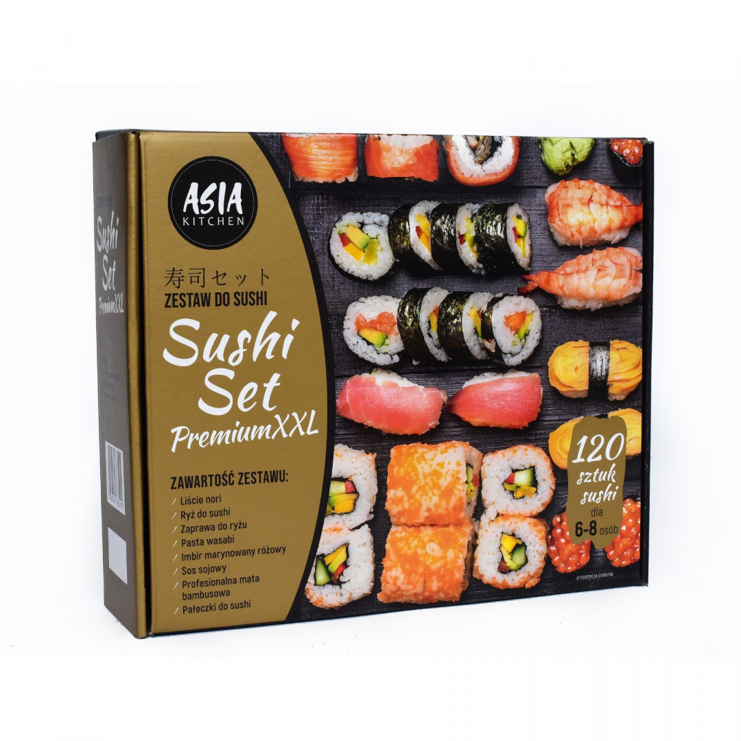 Zestaw do Sushi XXL Premium 6-8 Osób Asia Kitchen