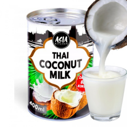 Mleko Kokosowe 400ml Tajskie Mleczko 86% Kokosa
