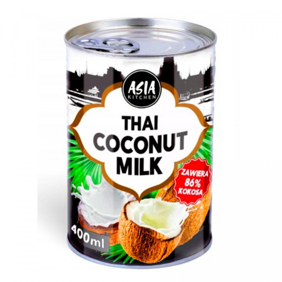 Mleko Kokosowe 400ml Tajskie Mleczko 86% Kokosa