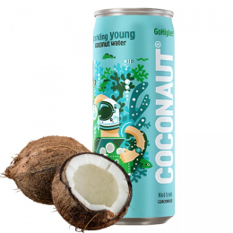 Coconaut Woda Kokosowa Gazowana 320ml Młody Kokos