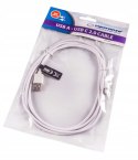 Kabel USB-C Typ C 2.0 Uniwersalny 2m Biały Długi
