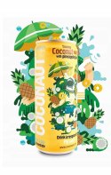 Coconaut Woda Kokosowa o Smaku Ananasowym 12x320ml