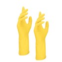 Rękawice Gospodarcze S Wielorazowe Gumowe Żółte