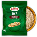 Ryż Brązowy 1kg Naturalny Targroch