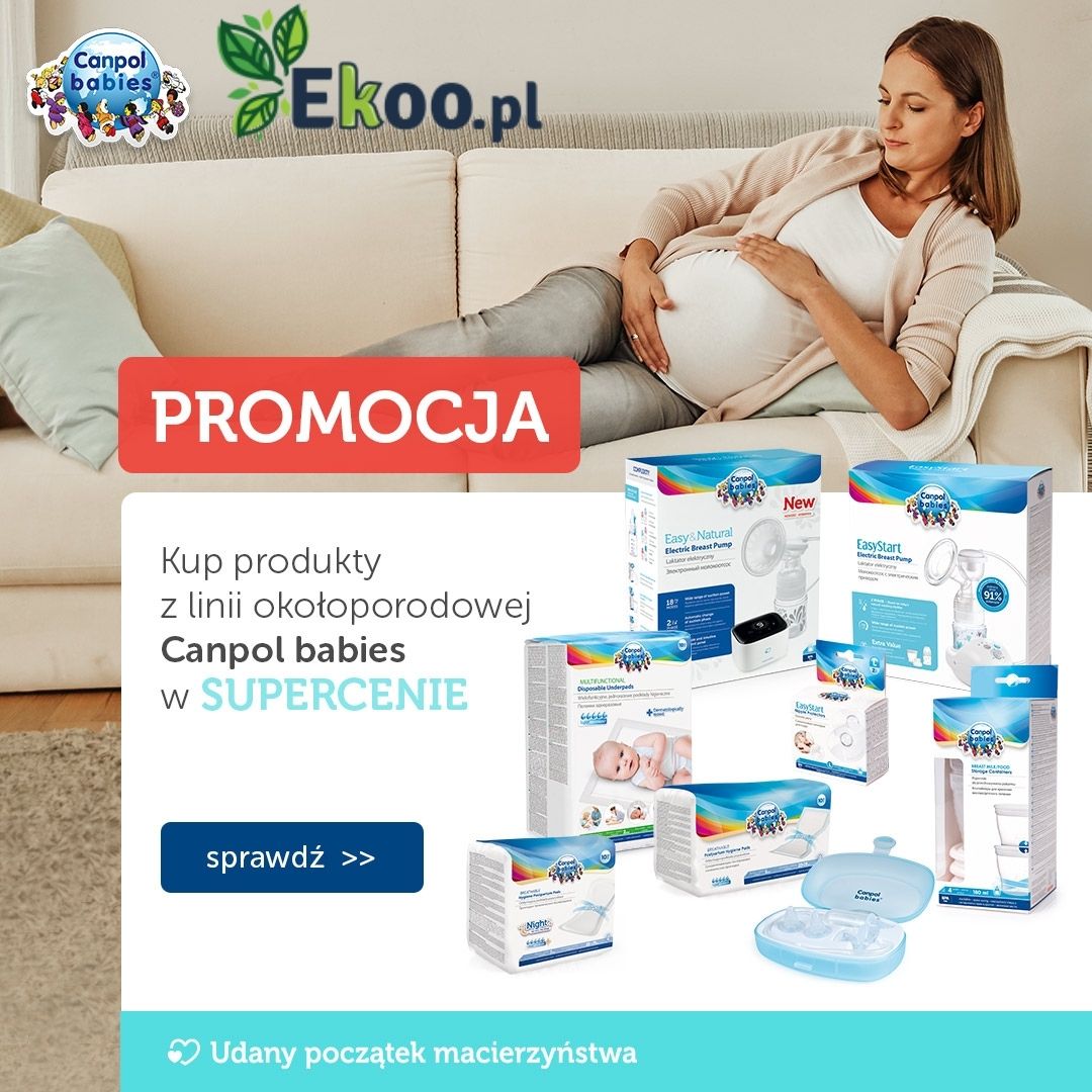Promocja na produkty linii okołoporodowej Canpol Babies
